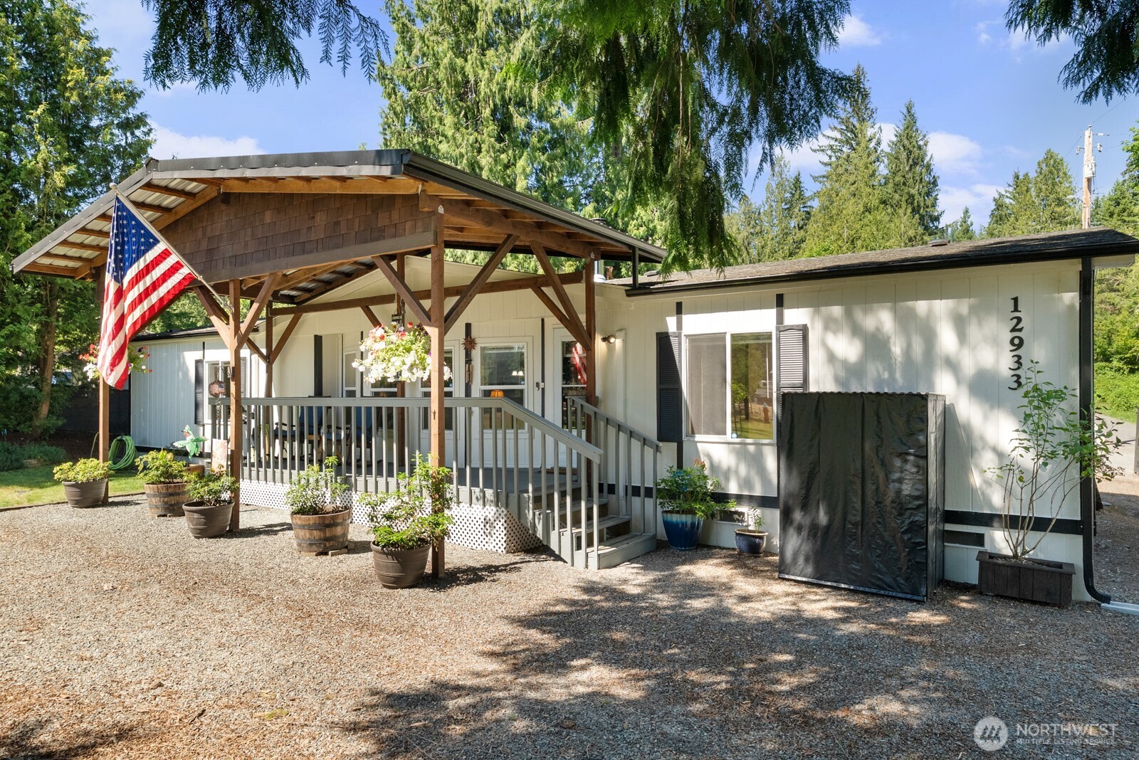 12933 Trout Farm Road Sultan, WA 98294 - Photo 2 of 38 a view of outdoor space with deck and furniture