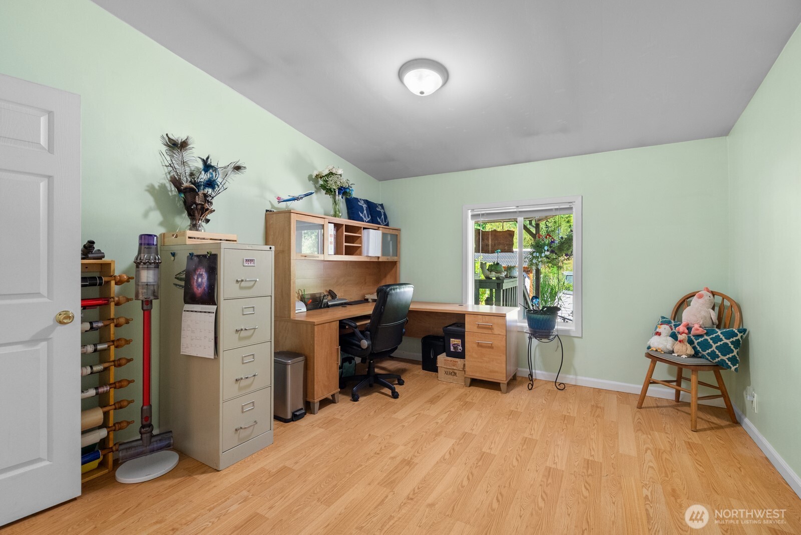 12933 Trout Farm Road Sultan, WA 98294 - Photo 22 of 38 a view of a room with workspace and a window
