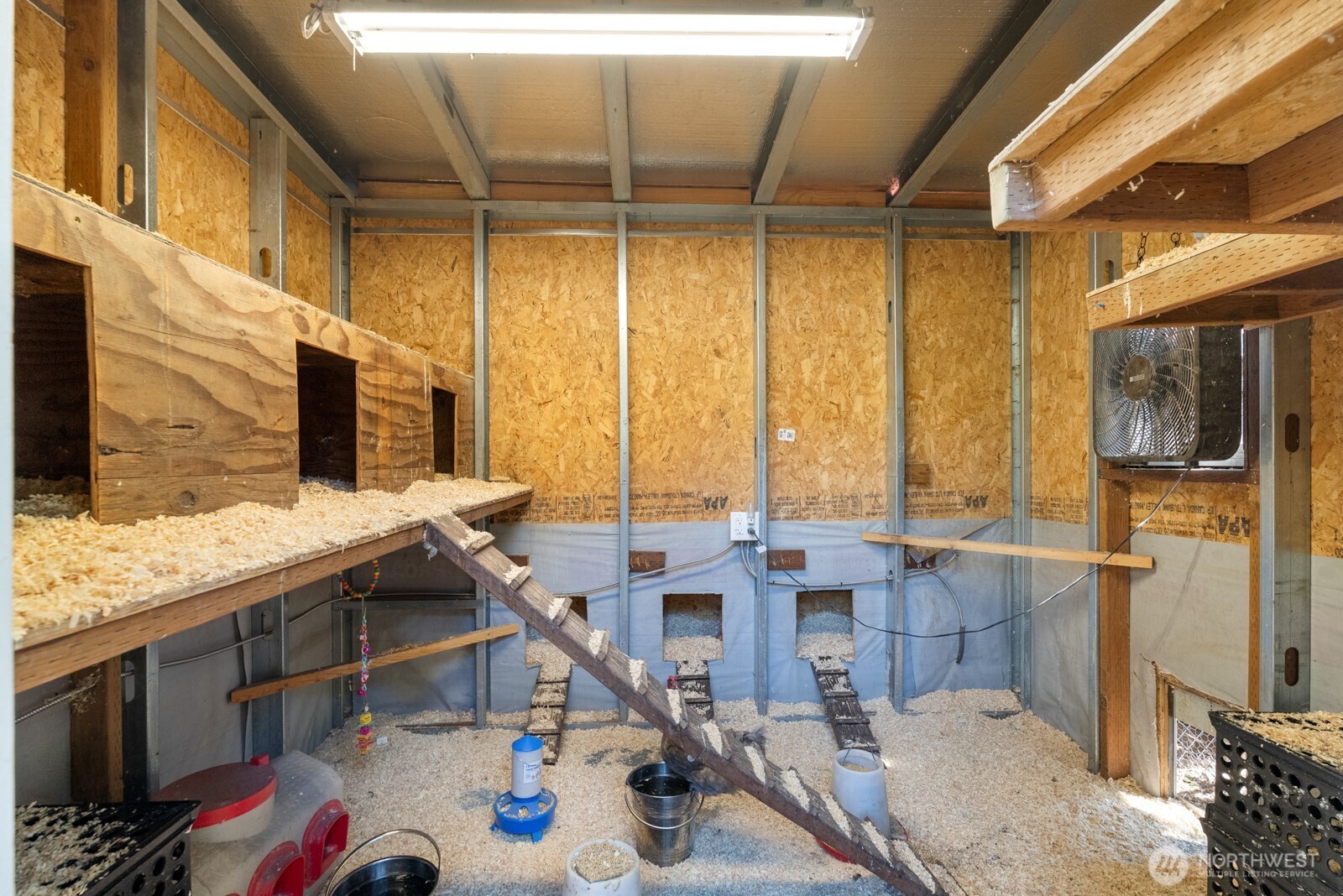 12933 Trout Farm Road Sultan, WA 98294 - Photo 30 of 38 a bathroom with a granite countertop sink and a large mirror