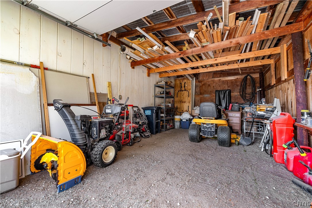 107 Millers Mills Road Columbia, NY 13491 - Photo 41 of 43 Second garage stall with rafter storage