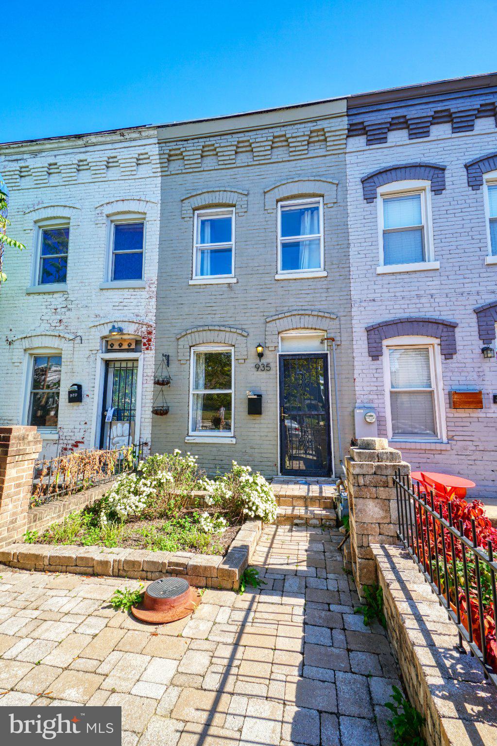 935 8th Street Northeast Washington, DC 20002 - Photo 1 of 19 Charming urban townhouse with garden.