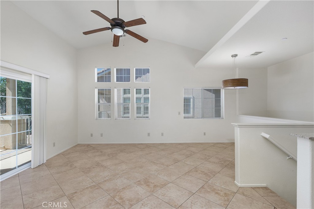 93 Kansas Street, Unit 202 Redlands, CA 92373 - Photo 8 of 40 a view of empty room with ceiling fan