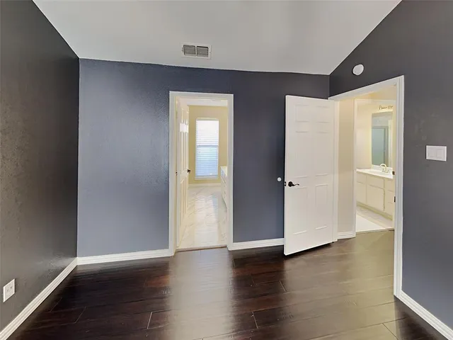 wooden floor in an empty room