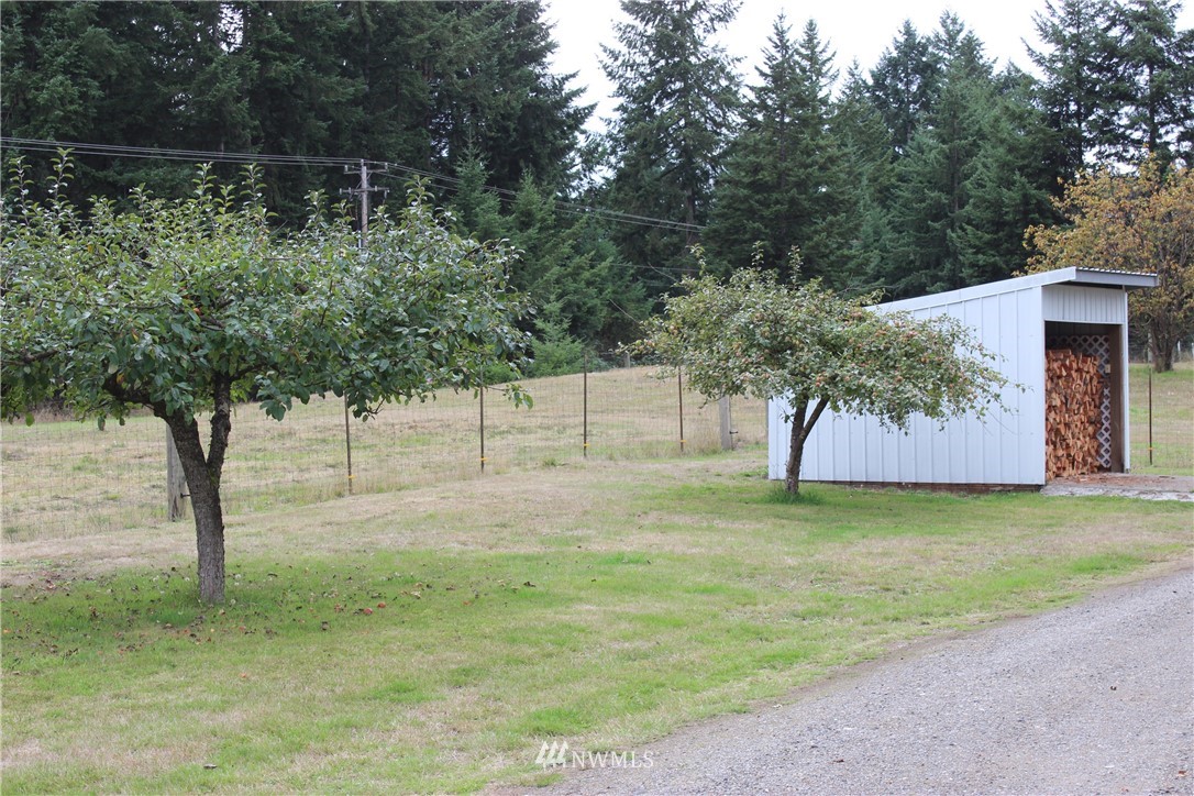 17238 Weaver Lane Southwest Rochester, WA 98579 - Photo 14 of 24 a backyard of a house with lots of green space