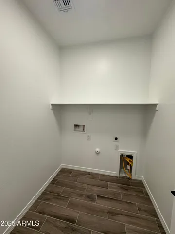 a view of empty room