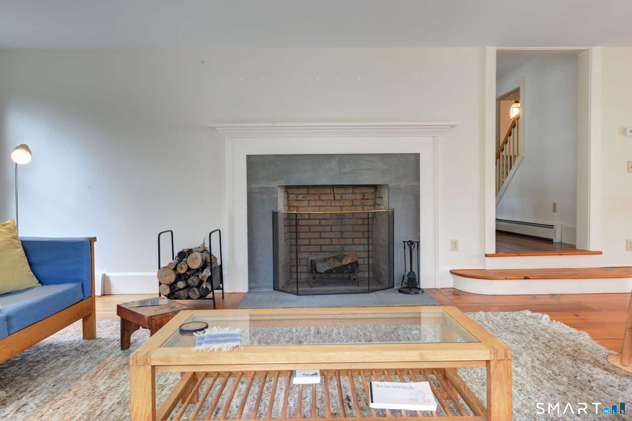 63 Old Cne Road Salisbury, CT 06039 - Photo 8 of 39 a view of living room with furniture and a fireplace
