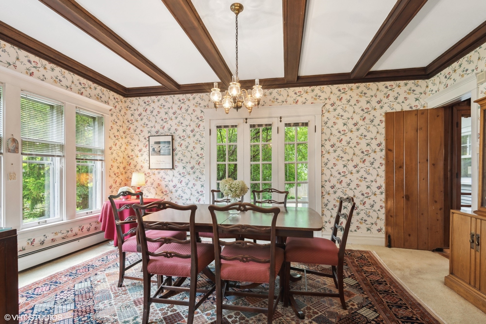 664 Lincoln Avenue Winnetka, IL 60093 - Photo 13 of 26 a view of a dining room with furniture window and outside view