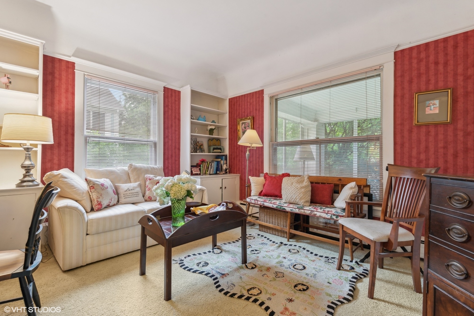 664 Lincoln Avenue Winnetka, IL 60093 - Photo 15 of 26 a living room with furniture and a large window