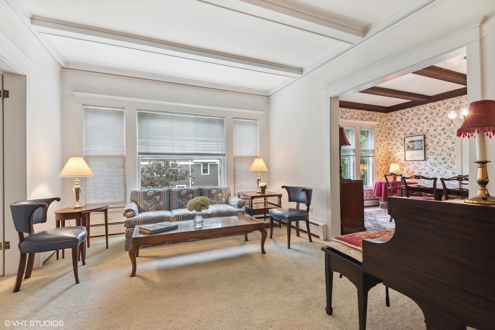 664 Lincoln Avenue Winnetka, IL 60093 - Photo 6 of 26 a living room with furniture and a large window