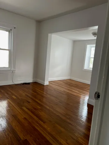 wooden floor in an empty room