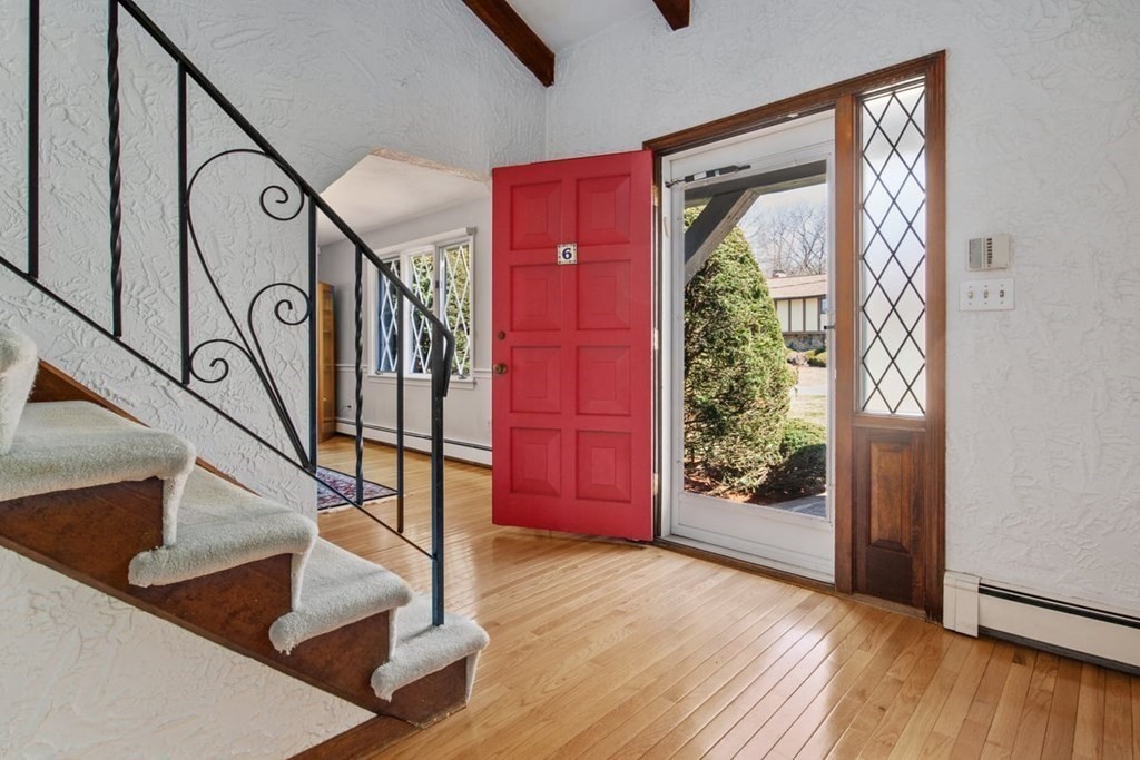 6 Dudley Road Lexington, MA 02421 - Photo 3 of 37 a view of an entryway door with wooden floor