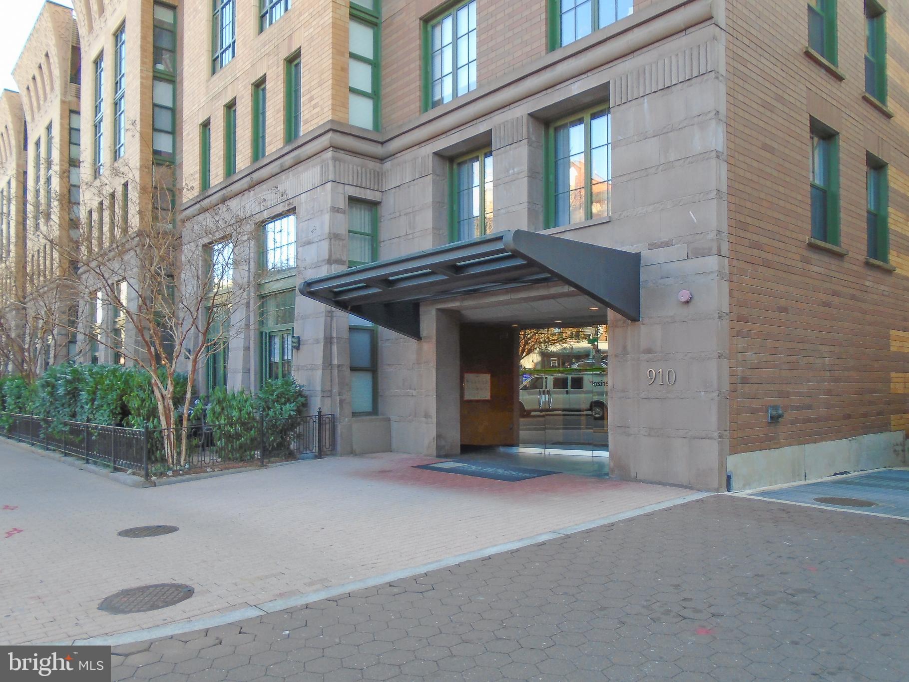 910 M Street Northwest, Unit 126 Washington, DC 20001 - Photo 2 of 54 front view of a brick building