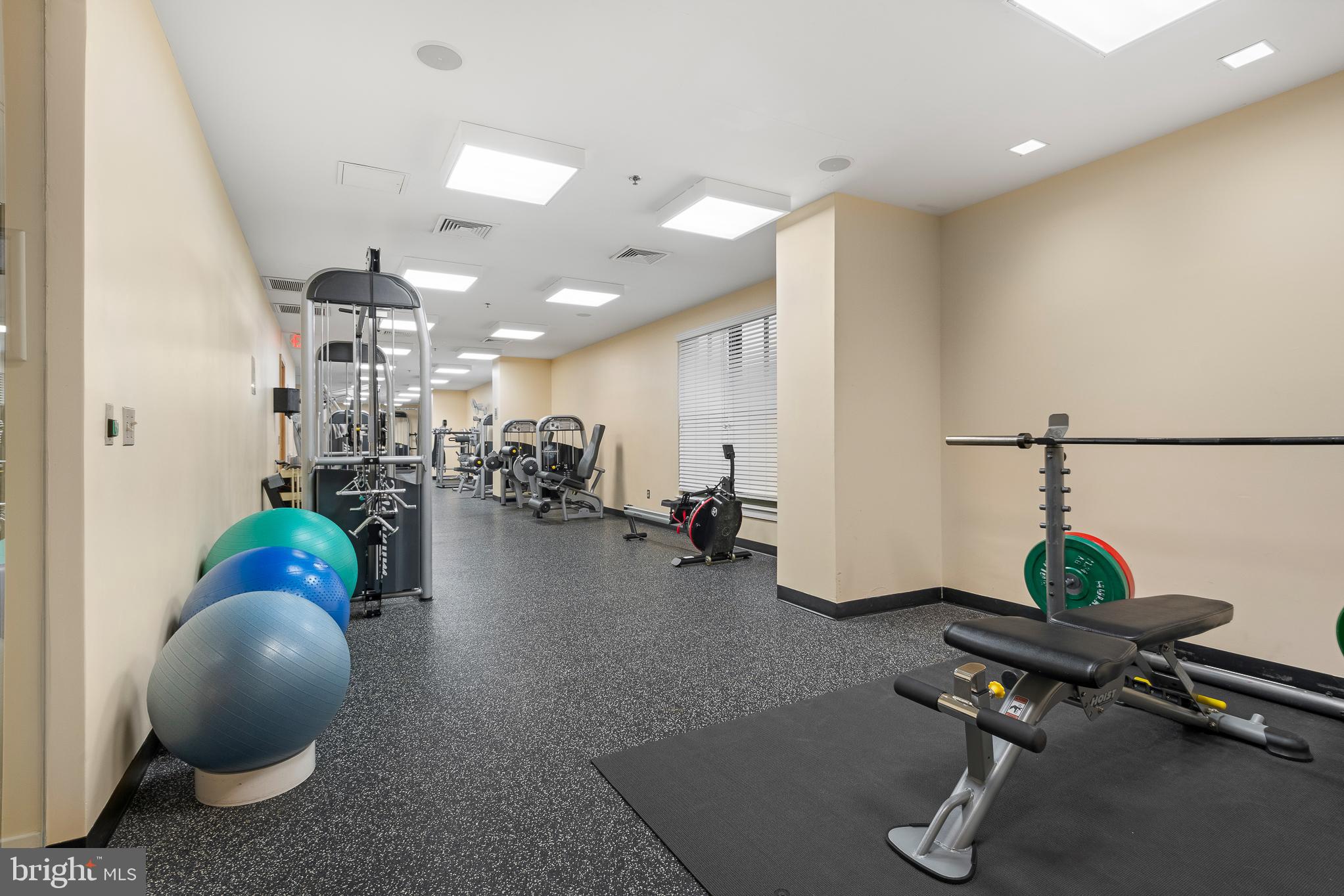 910 M Street Northwest, Unit 126 Washington, DC 20001 - Photo 42 of 54 a view of a room with gym equipment