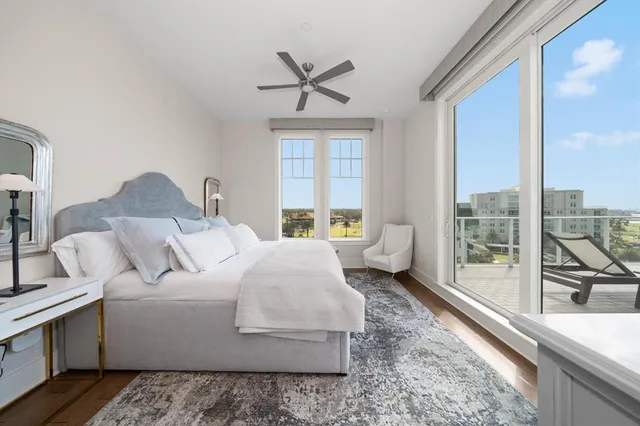 a view of balcony with furniture