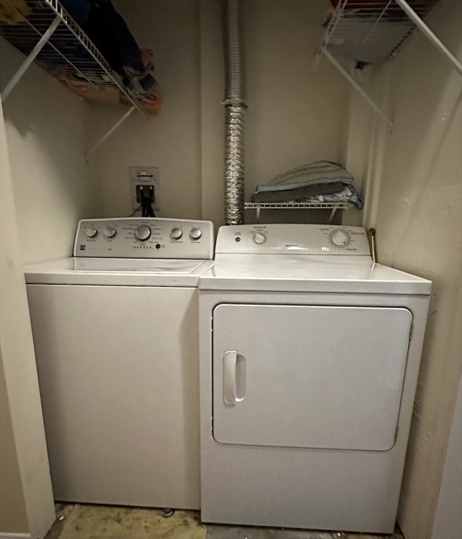 605 Eastern Avenue, Unit 211 Lynn, MA 01902 - Photo 19 of 29 a utility room with dryer and washer