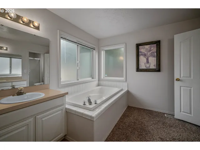 a bathroom with a sink and a bathtub