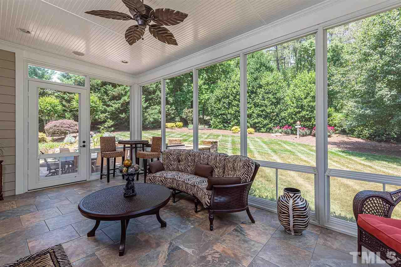 2024 Macon Ridge Road Raleigh, NC 27613 - Photo 15 of 30 Easy Breeze windows and electric fireplace makes this room comfortable in 4 seasons. Windows are awesome during pollen season