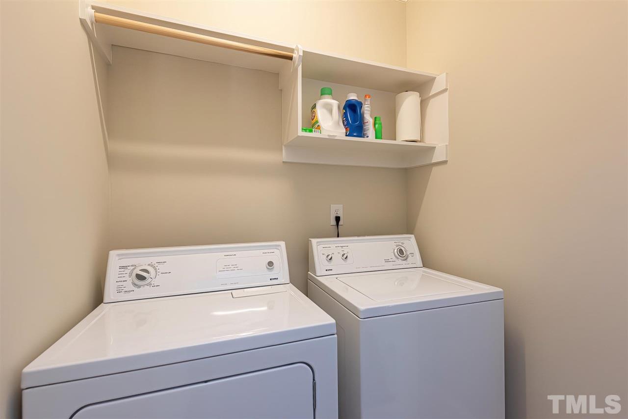 2024 Macon Ridge Road Raleigh, NC 27613 - Photo 28 of 30 Second floor washer and dryer conveys