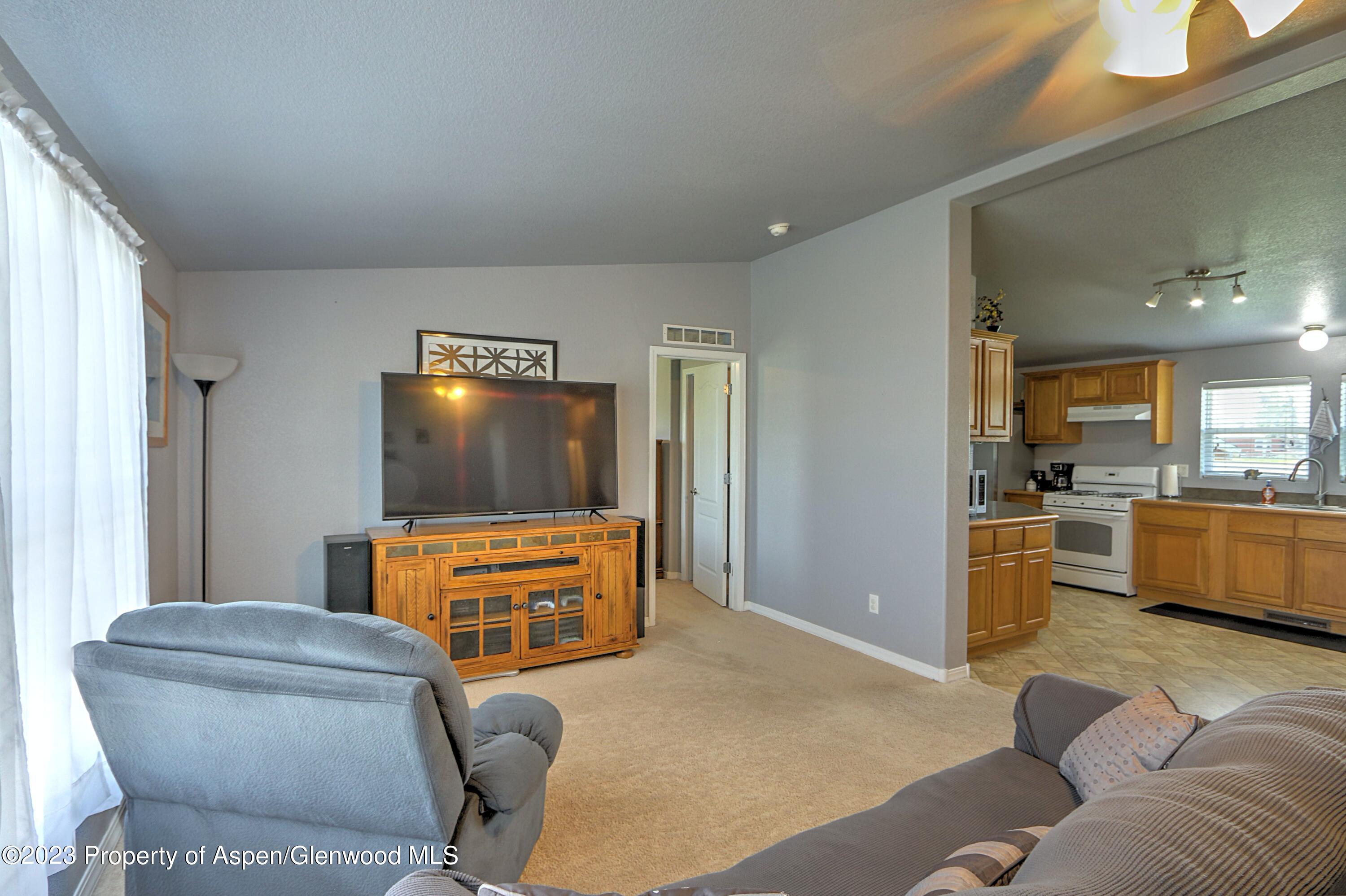 2517 210 County Road Rifle, CO 81650 - Photo 7 of 41 a living room with furniture and a flat screen tv