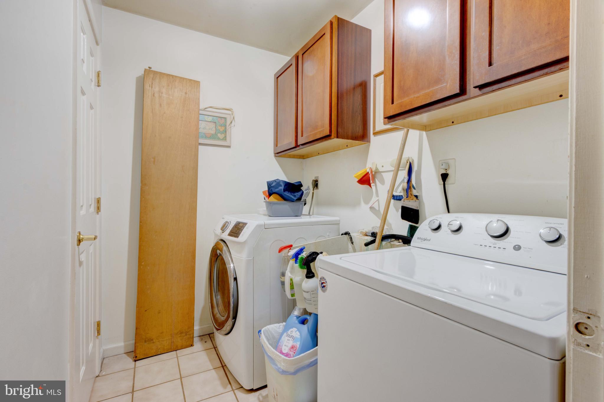 205 Glenville Road Churchville, MD 21028 - Photo 21 of 25 a utility room with dryer and washer