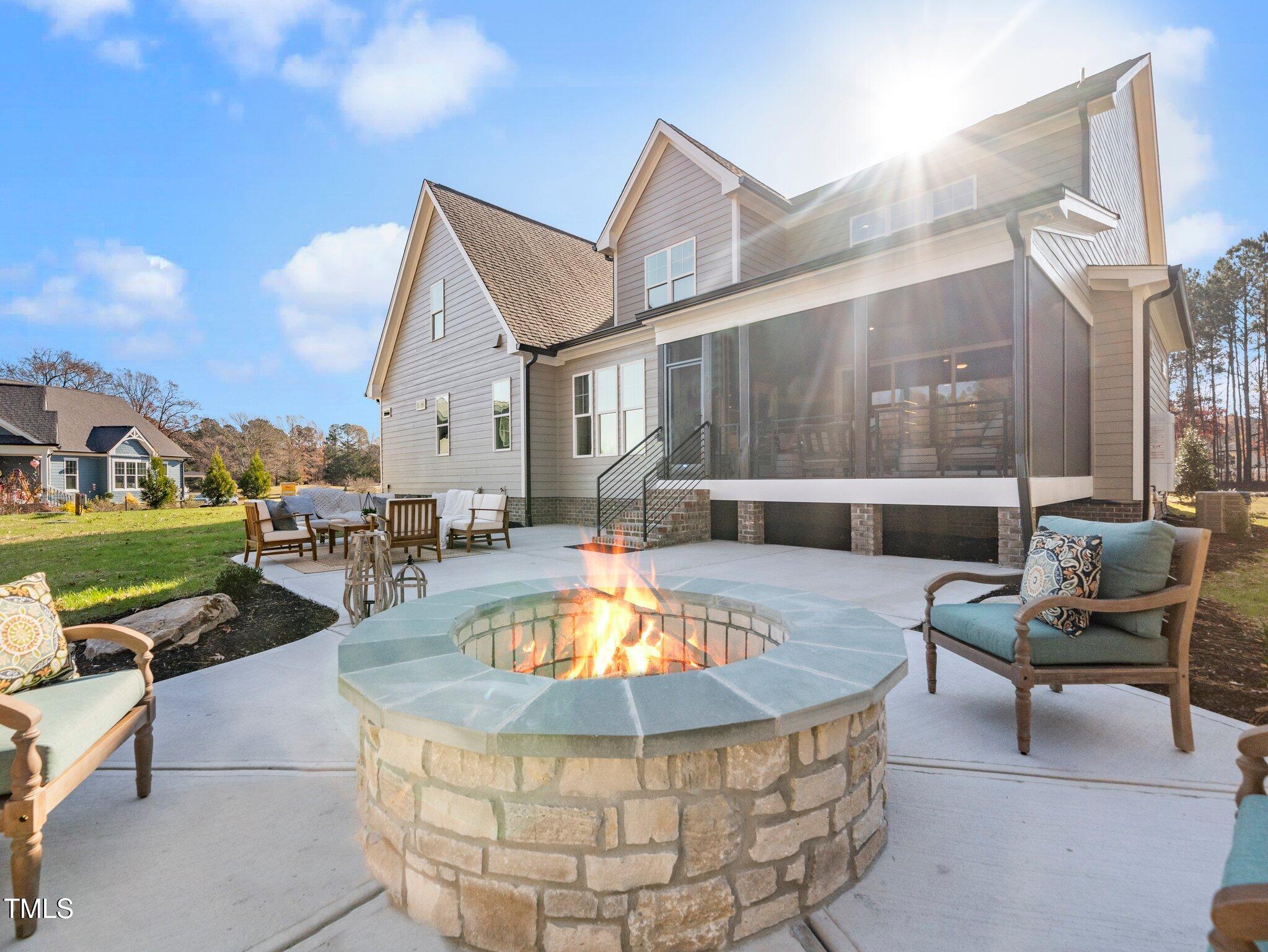 145 Wiggins Road Louisburg, NC 27549 - Photo 77 of 80 Firepit