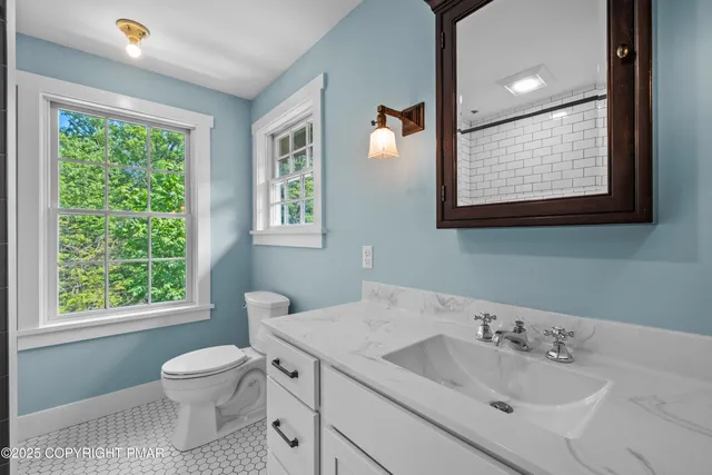 a view of an entryway with a window