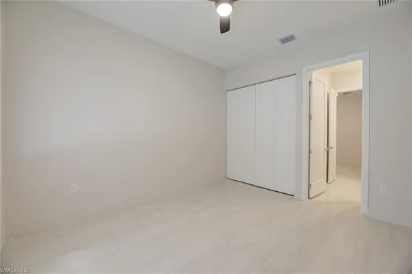 a view of empty room