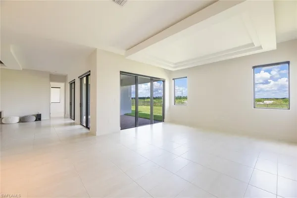 a view of an empty room with window