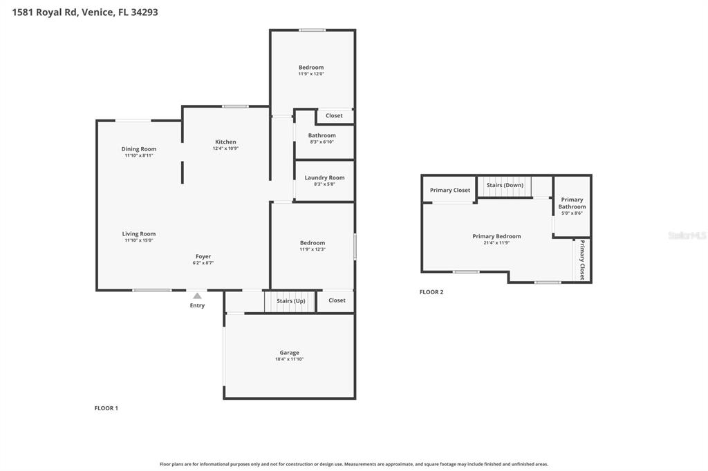 1581 Royal Road Venice, FL 34293 - Photo 39 of 41 a picture of a floor plan