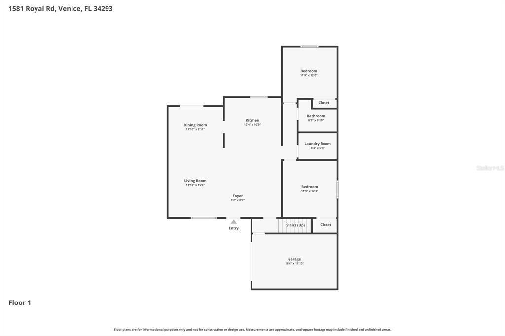 1581 Royal Road Venice, FL 34293 - Photo 40 of 41 a picture of a floor plan