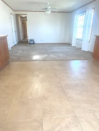 a view of empty room