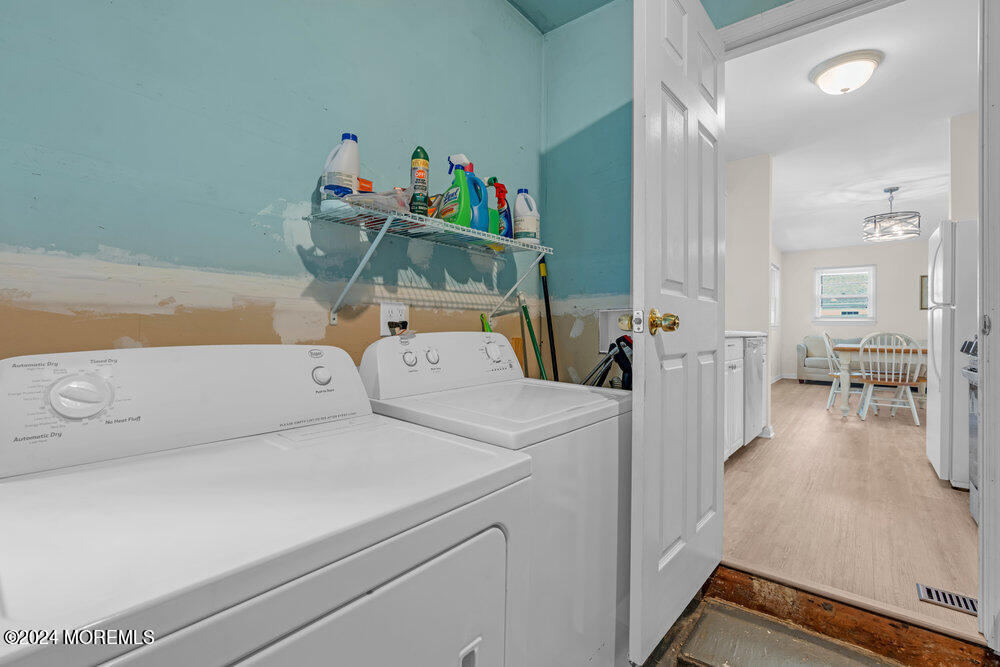 137 Marcellus Avenue Manasquan, NJ 08736 - Photo 11 of 17 a utility room with dryer and washer