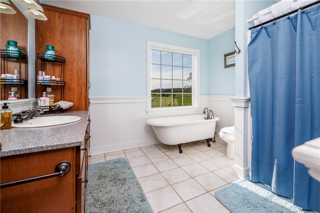 4128 River Road York, NY 14533 - Photo 29 of 50 AMAZING PRIMARY SUITE WITH SPA BATH!