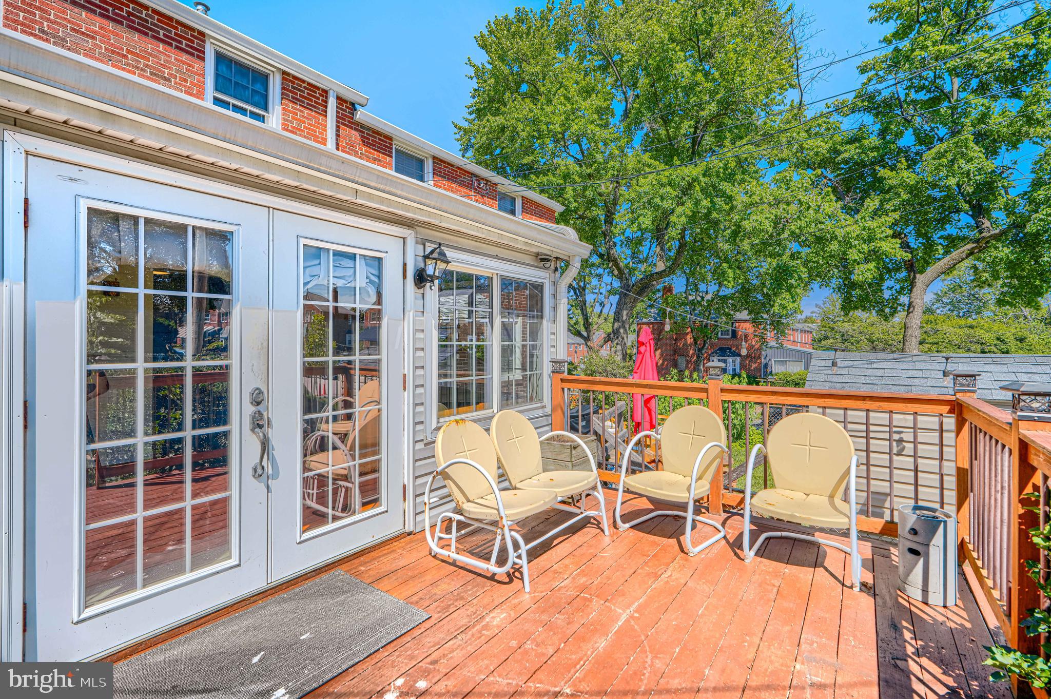 1627 Aberdeen Road Towson, MD 21286 - Photo 53 of 65 Double doors to deck