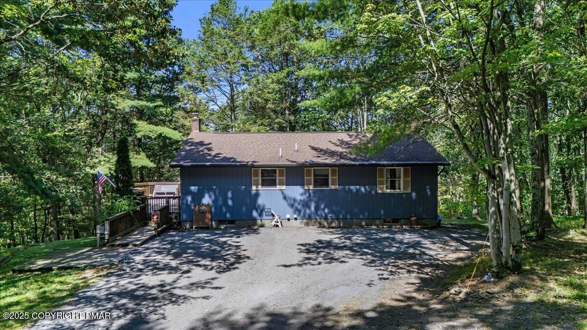157 Viewtop Road Palmerton, PA 18071 - Photo 21 of 22 a view of a house with a yard and large tree