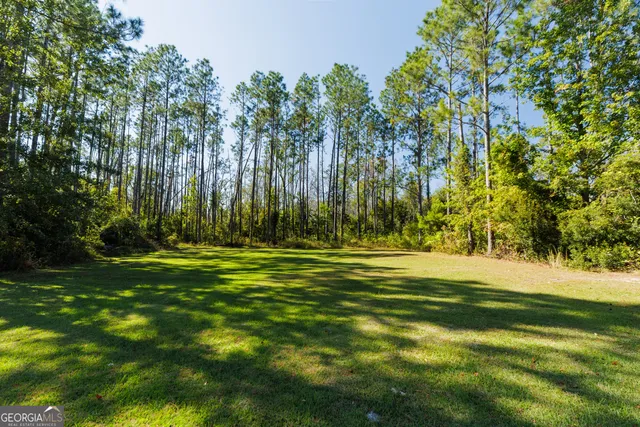 a view of a golf course