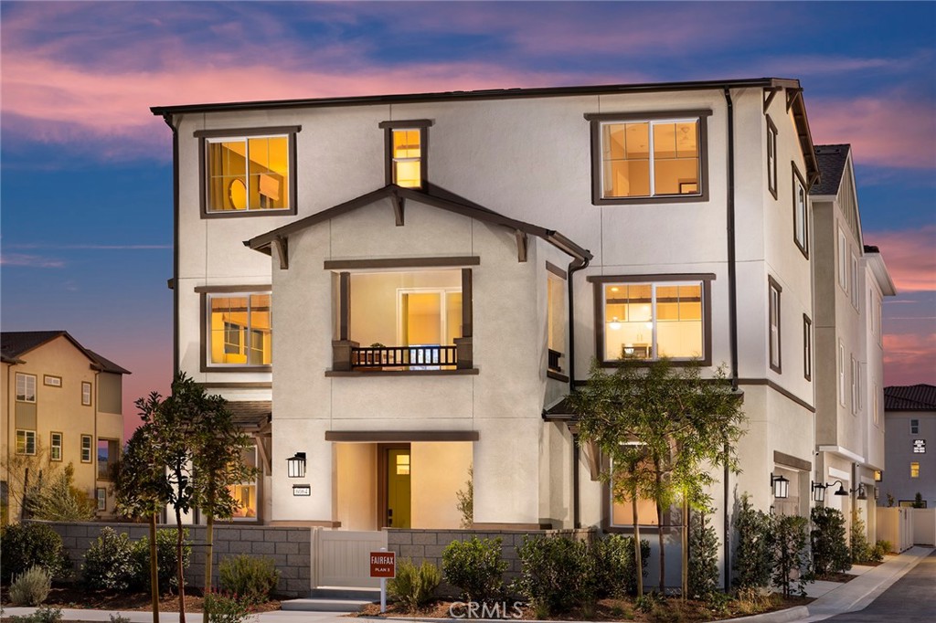 a front view of a multi story residential apartment building