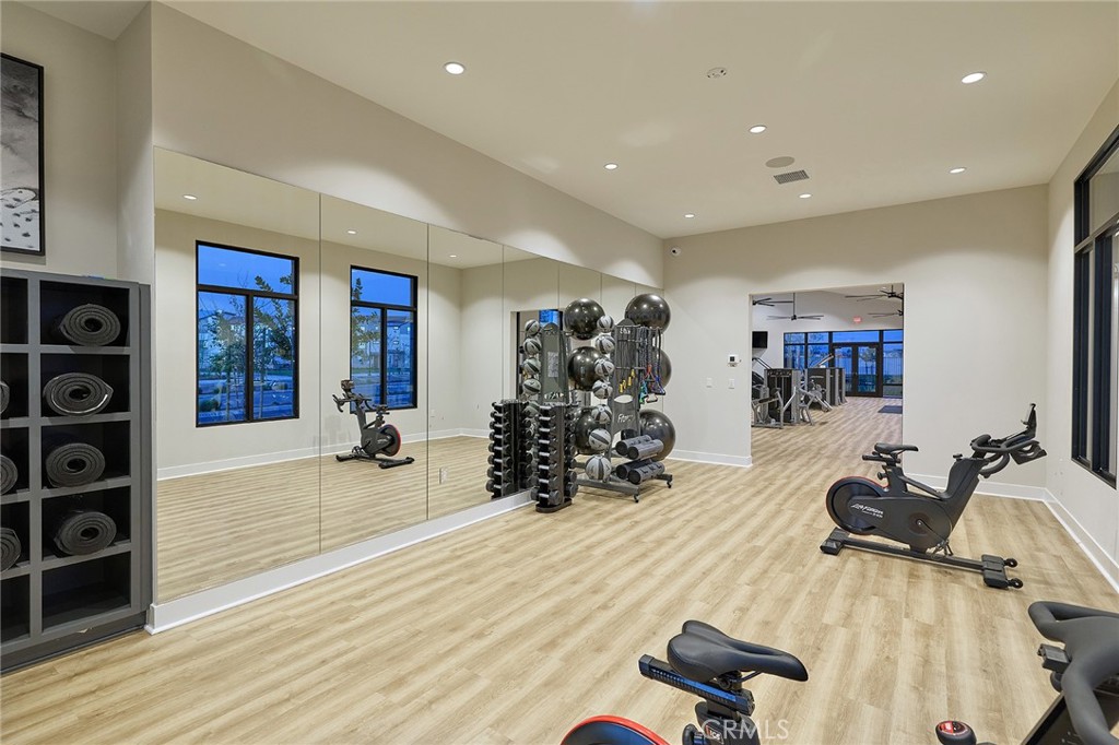 6059 Burren Way Eastvale, CA 92880 - Photo 9 of 30 a view of a room with gym equipment