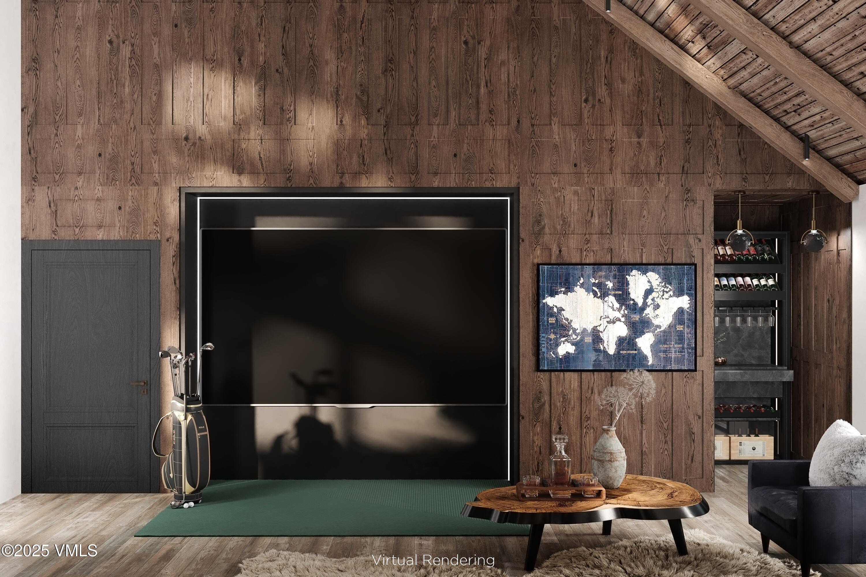 148 Tallgrass Gypsum, CO 81637 - Photo 7 of 13 a fireplace with glass top table and chair