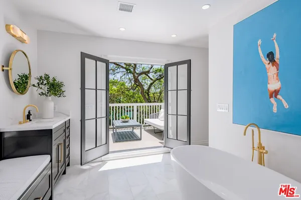 a very nice looking room with a large window