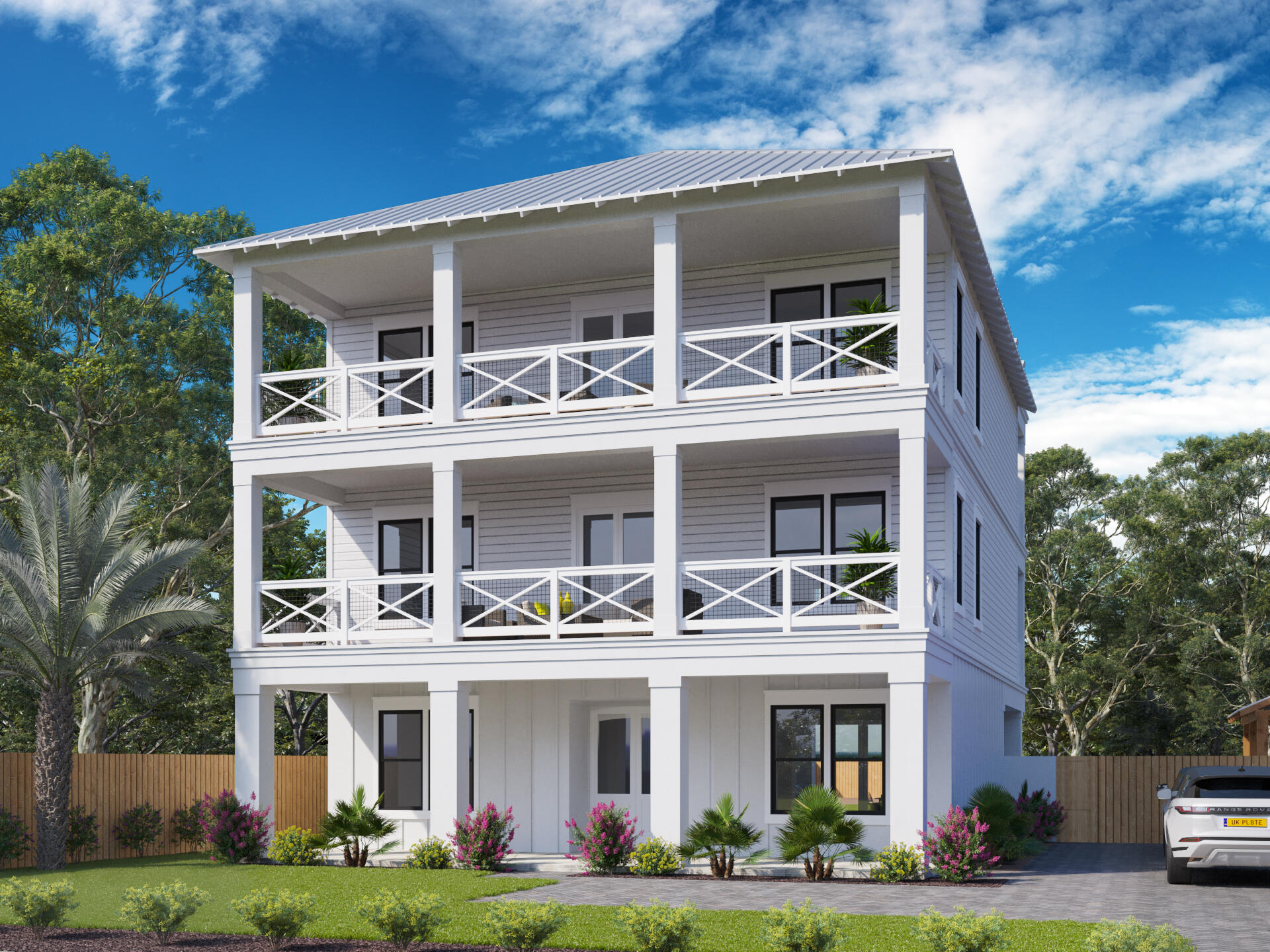 183 Rolling Dunes Drive Santa Rosa Beach, FL 32459 - Photo 2 of 9 front view of a building with a garden