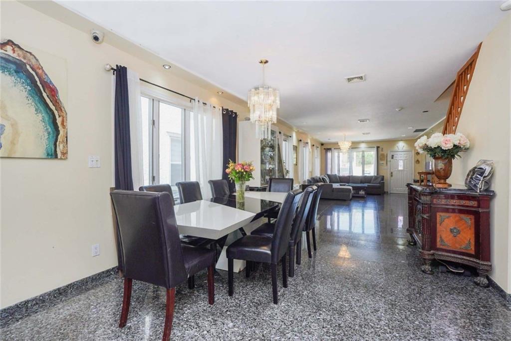 1730 East 4th Street Brooklyn, NY 11223 - Photo 12 of 24 a view of a a dining room with furniture window and wooden floor