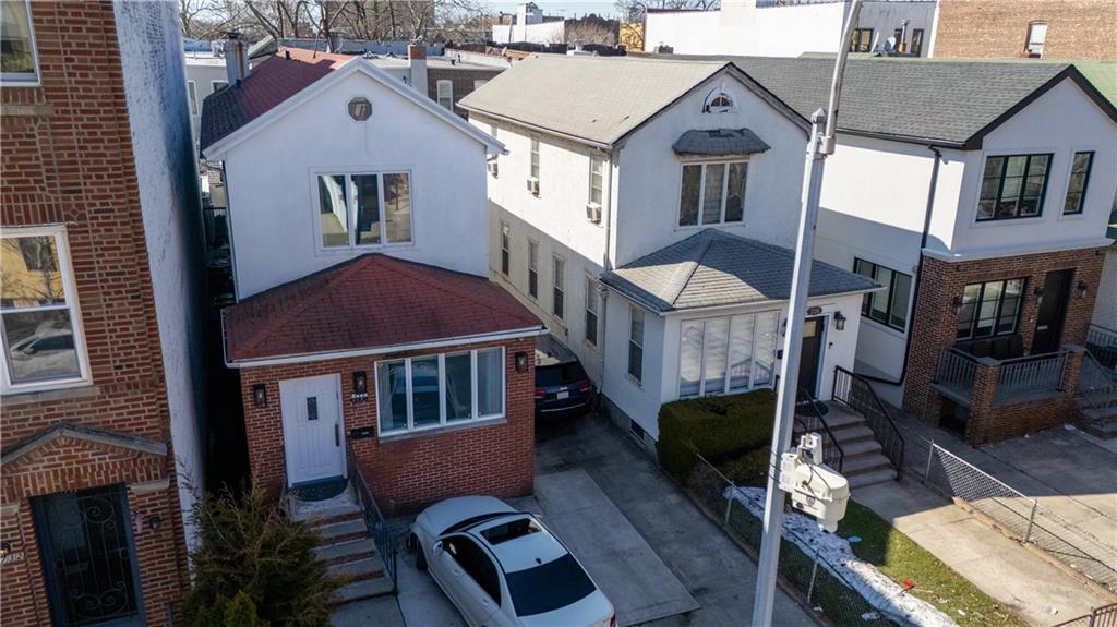 1730 East 4th Street Brooklyn, NY 11223 - Photo 4 of 24 a aerial view of a house with a balcony