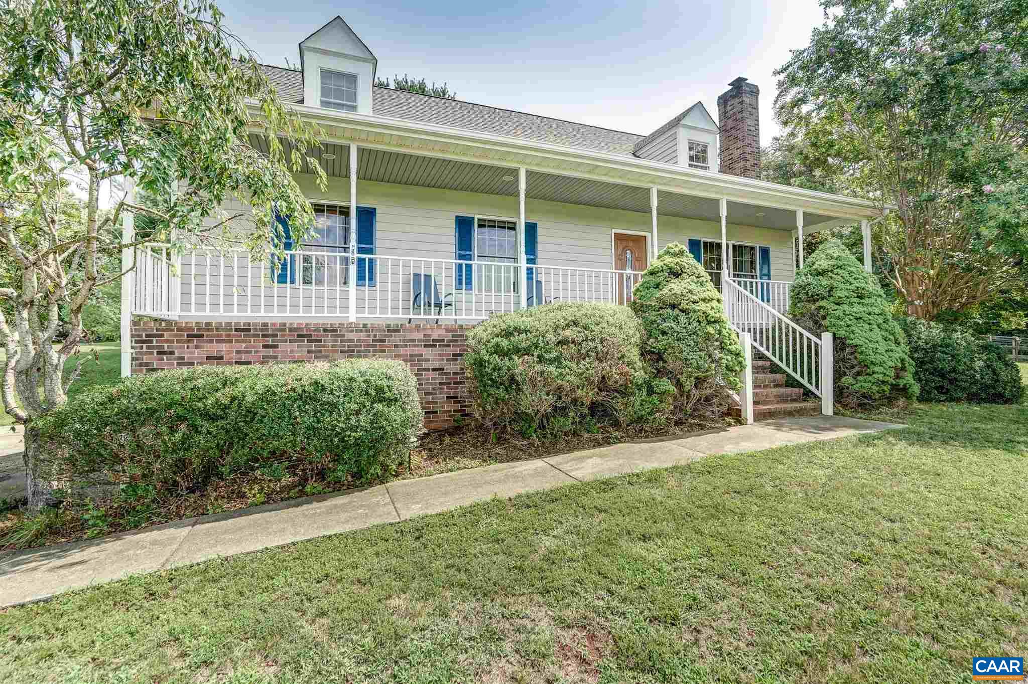 152 Spring Oaks Lane Ruckersville, VA 22968 - Photo 17 of 34 front view of a house with a yard
