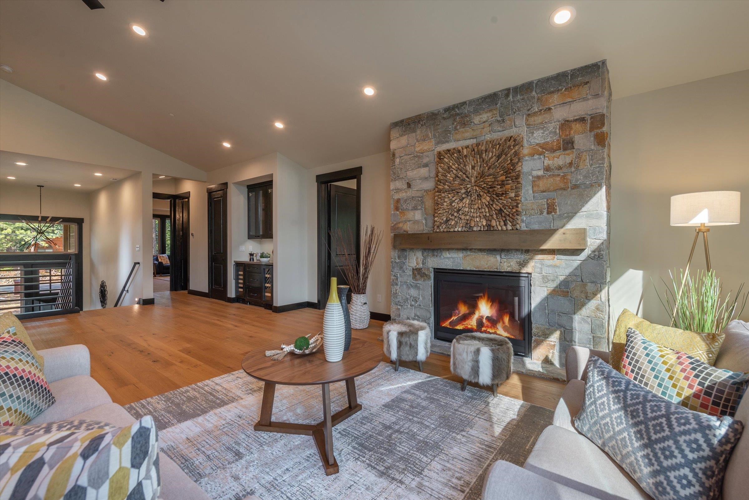 13510 Ski View Loop Truckee, CA 96161 - Photo 7 of 20 a living room with furniture and a fireplace
