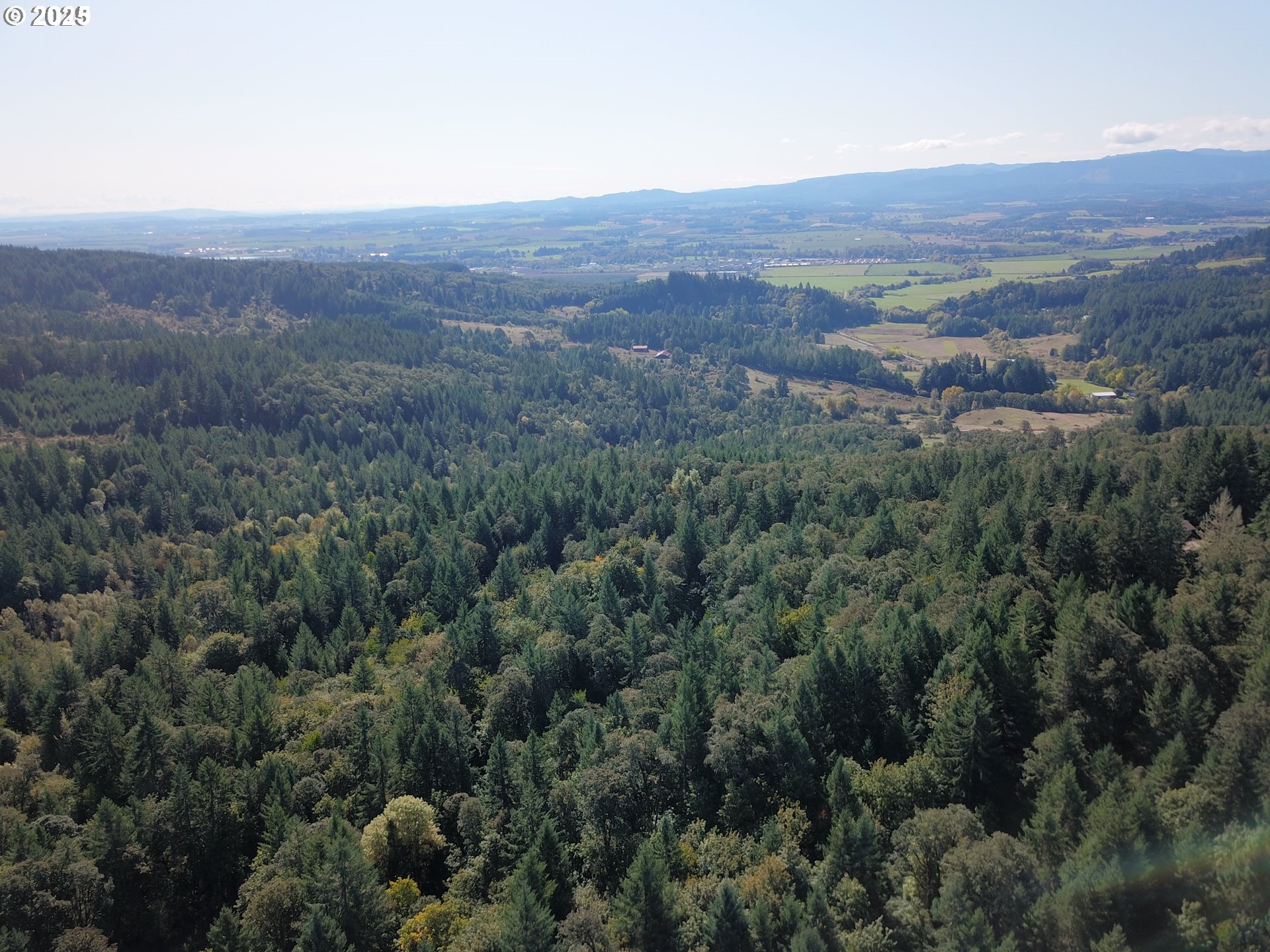 19105 Rock Creek Road Sheridan, OR 97378 - Photo 16 of 27 an aerial view of residential house and green space