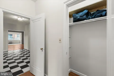 a view of a storage & utility room