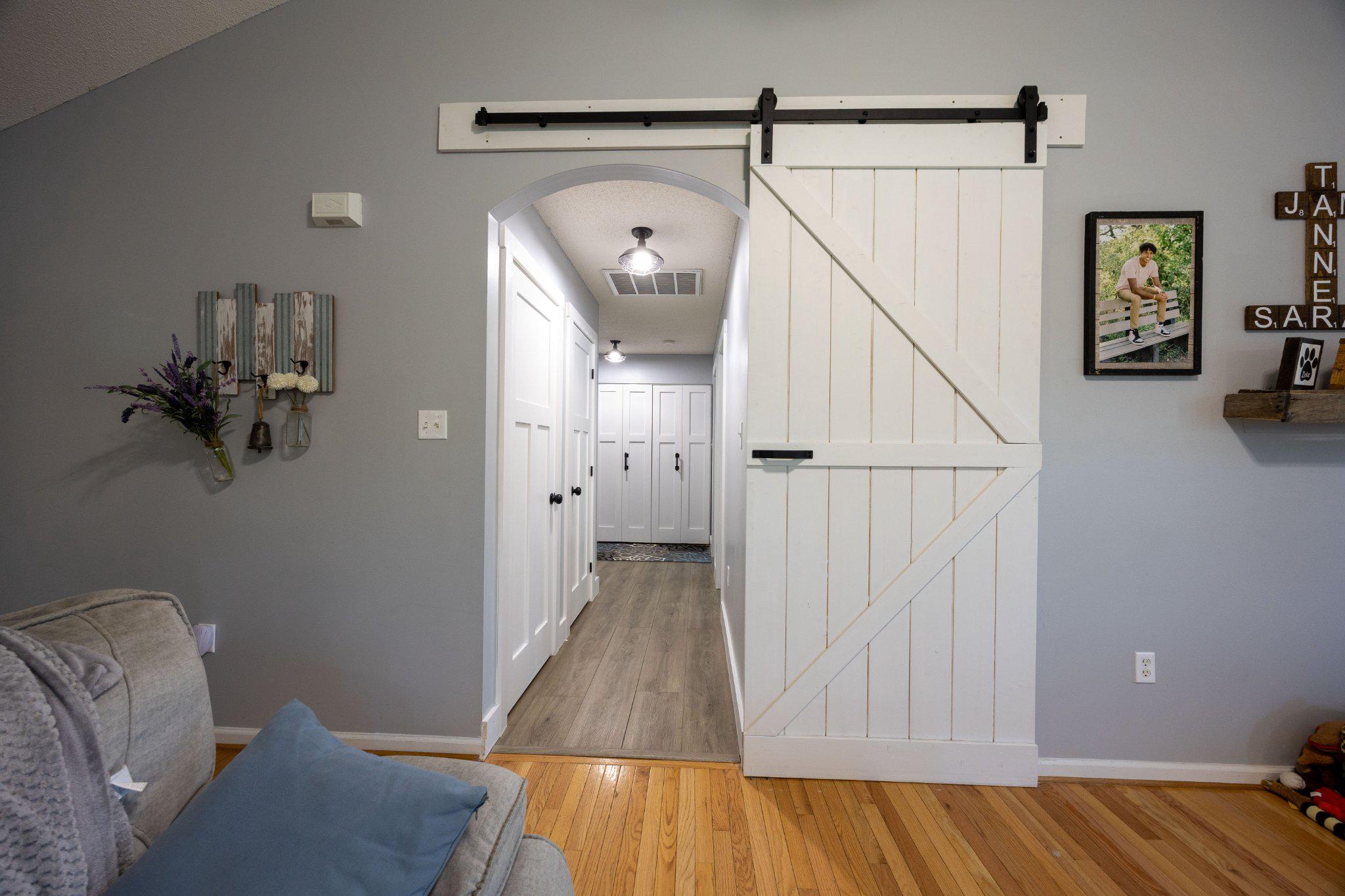 677 Ridge Road South Martinsburg, WV 25403 - Photo 23 of 72 Barn Door to block out bedrooms