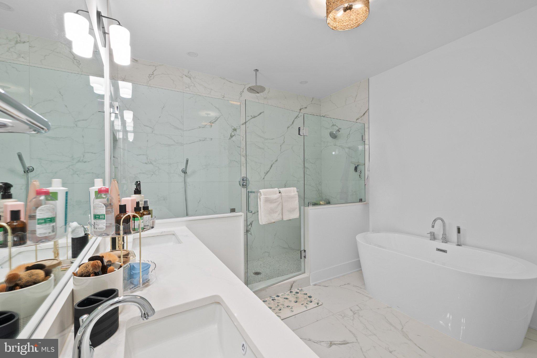 985 Henry Avenue Wayne, PA 19087 - Photo 20 of 28 Sleek modern bathroom oasis.