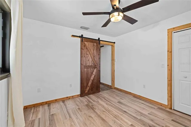 a room with storage and utility